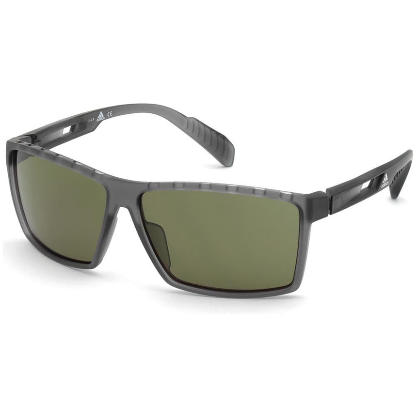 Adidas Sport SP0010 Sunglasses - Transparent Grey/Green