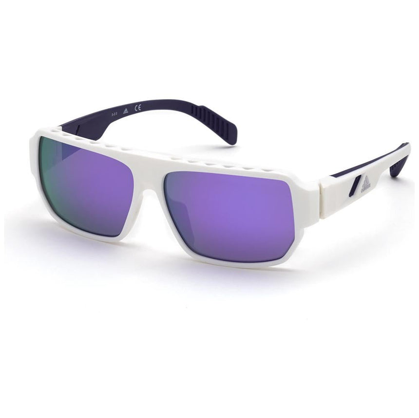 Adidas Sport SP0038 Sunglasses - White/Violet