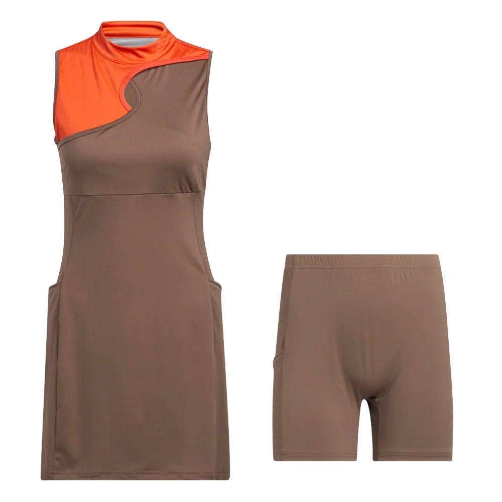 Adidas Women's Sleeveless Mock Dress Golf HQ Adidas Women's Sleeveless Mock Dress Golf HQ