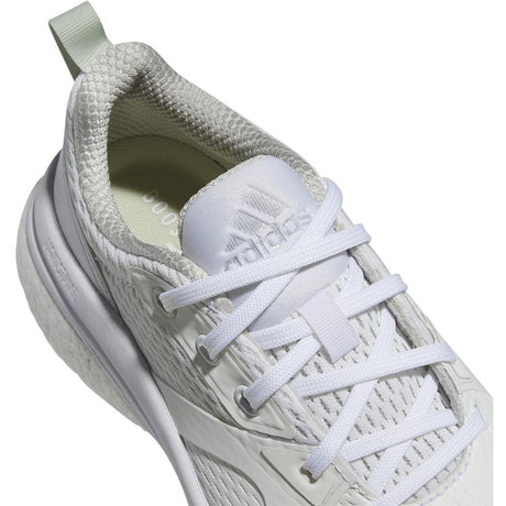 White Silver Linen Green
