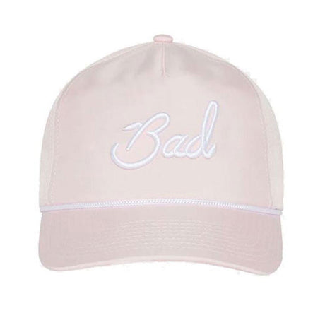 Pink White - Bad Birdie "Bad" Rope Hat