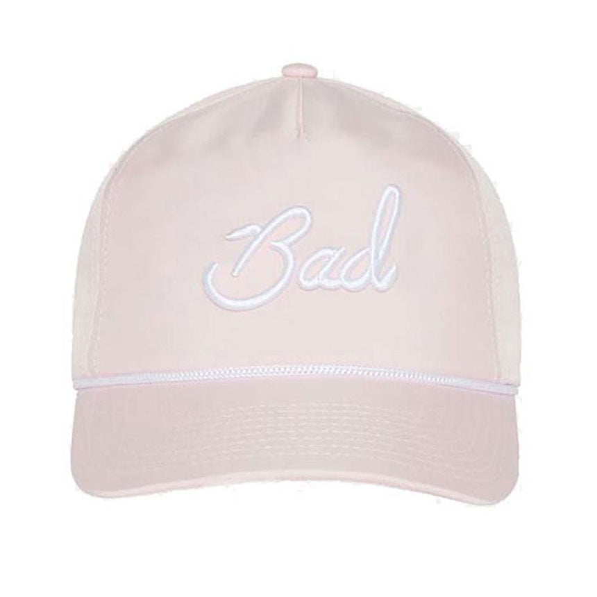 Pink White - Bad Birdie "Bad" Rope Hat