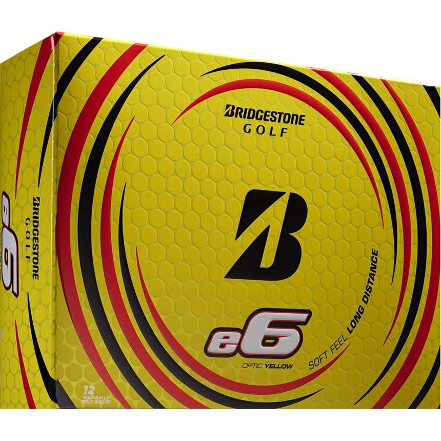 Bridgestone e6 Golf Balls - Optic Yellow