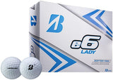 Bridgestone e6 Lady Golf Balls - White
