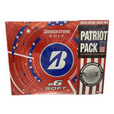 Bridgestone e6 Soft Patriot Pack Double Dozen