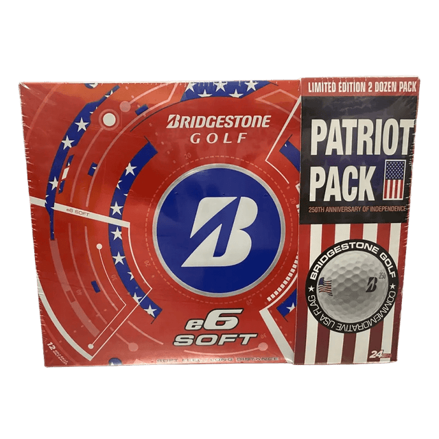 Bridgestone e6 Soft Patriot Pack Double Dozen