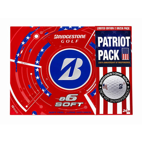 Bridgestone e6 Soft Patriot Pack Double Dozen