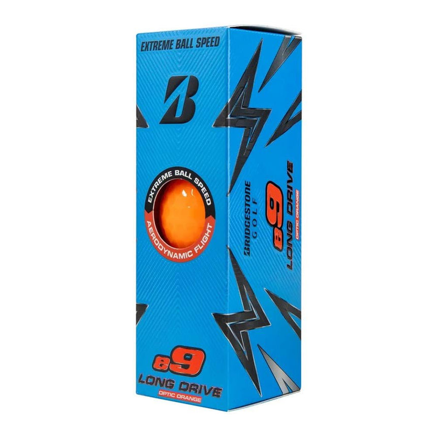 Bridgestone e9 Long Drive Golf Balls - Orange - 2023