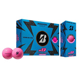 Bridgestone e9 Long Drive Golf Balls - Pink - 2023