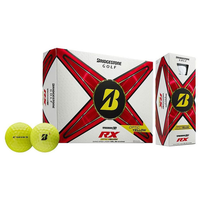 Bridgestone Tour B RX Golf Balls - Yellow - 2024