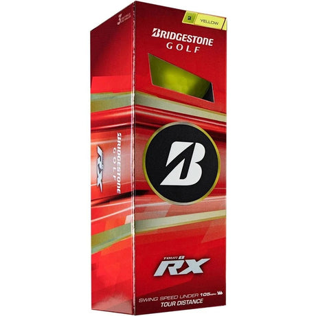 Bridgestone Tour B RX Golf Balls - Yellow
