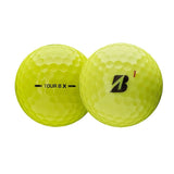 Bridgestone Tour B X Golf Balls - Yellow