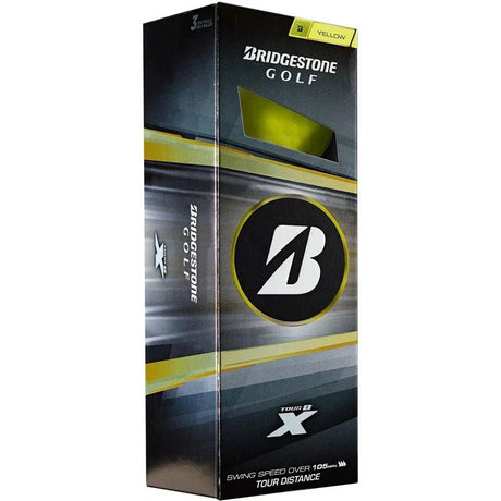 Bridgestone Tour B X Golf Balls - Yellow