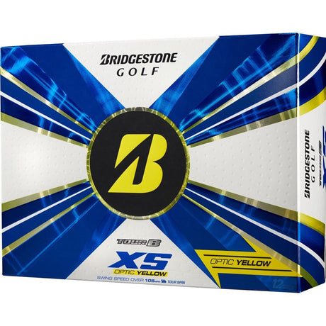 Bridgestone Tour B XS Golf Balls - Yellow - 2022