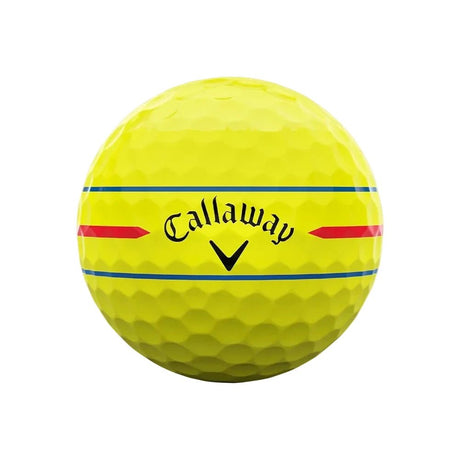 Callaway Chrome Soft 360 Triple Track Golf Balls - Yellow