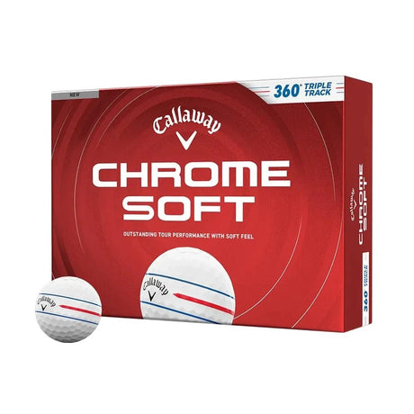 Callaway Chrome Soft 360 Triple Track Golf Balls