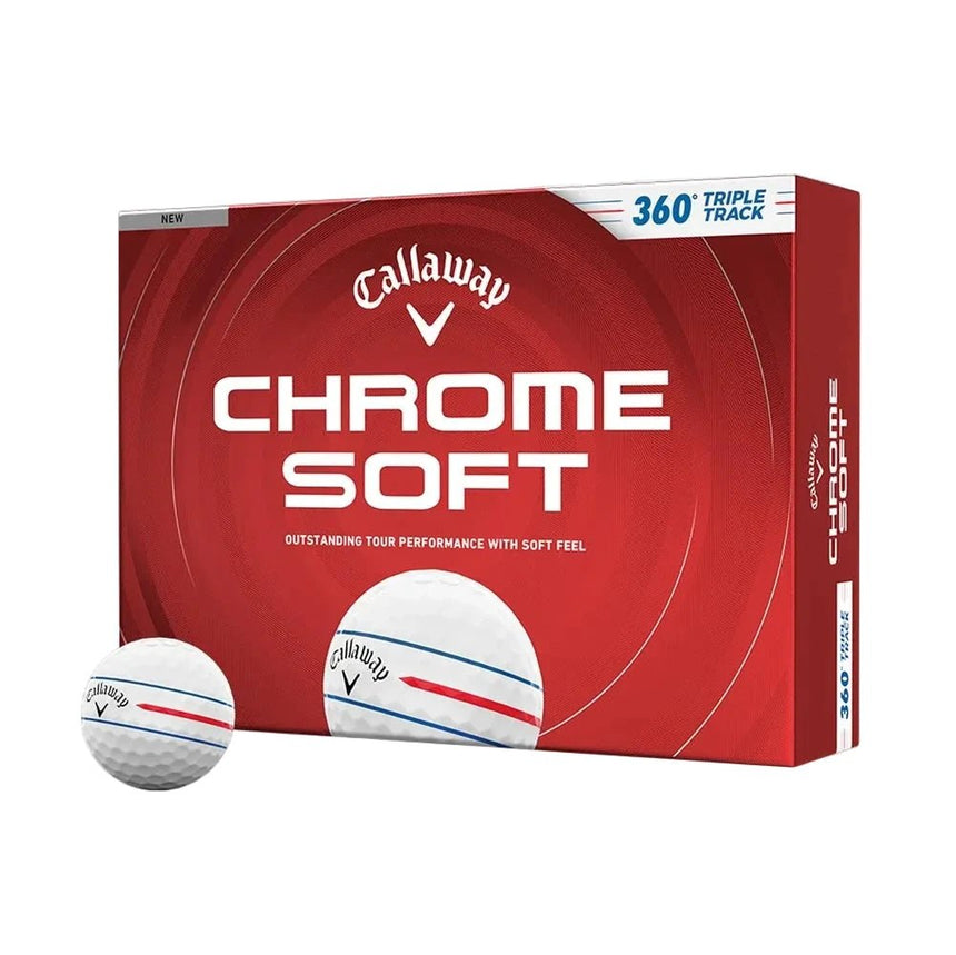 Callaway Chrome Soft 360 Triple Track Golf Balls