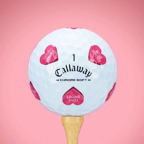 Callaway Chrome Soft Golf Hearts Golf Balls