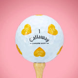 Callaway Chrome Soft Golf Hearts Golf Balls