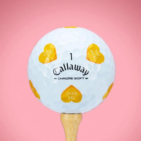 Callaway Chrome Soft Golf Hearts Golf Balls