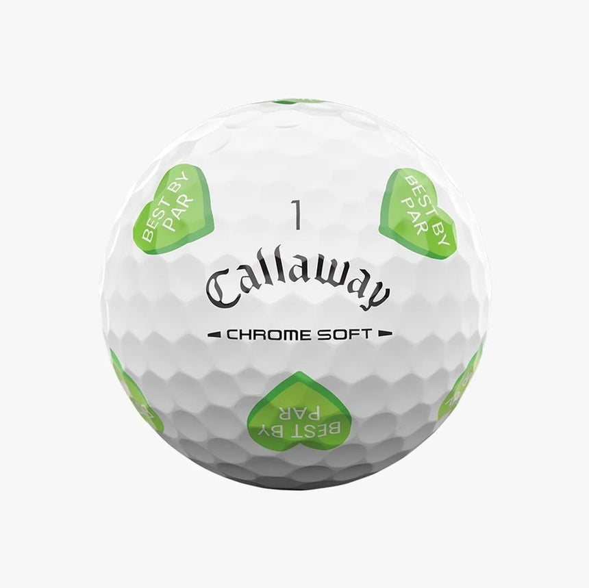Callaway Chrome Soft Golf Hearts Golf Balls