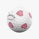 Callaway Chrome Soft Golf Hearts Golf Balls