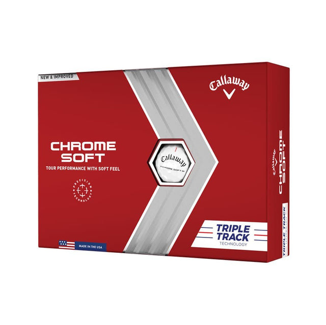 Callaway Chrome Soft Triple Track Golf Balls - 2022