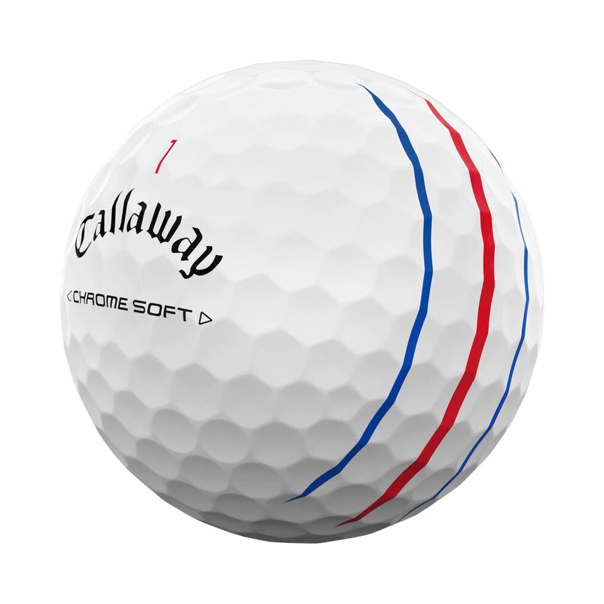 Callaway Chrome Soft Triple Track Golf Balls - 2024 - Holiday Double Dozen