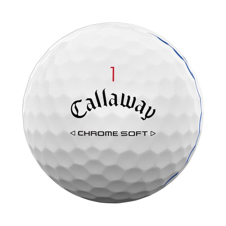 Callaway Chrome Soft Triple Track Golf Balls - 2024 - Holiday Double Dozen