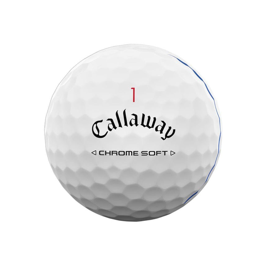 Callaway Chrome Soft Triple Track Golf Balls - 2024