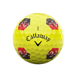 Callaway Chrome Soft TruTrack Golf Balls - Yellow - 2024