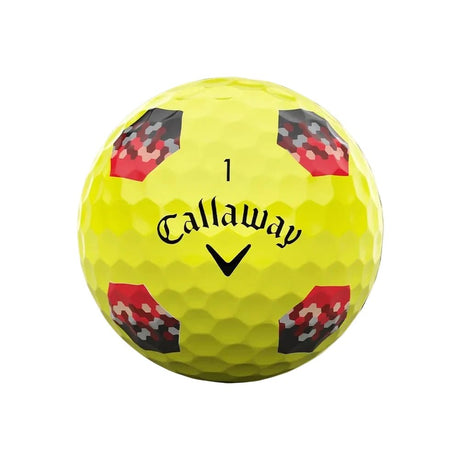 Callaway Chrome Soft TruTrack Golf Balls - Yellow