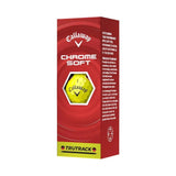 Callaway Chrome Soft TruTrack Golf Balls - Yellow