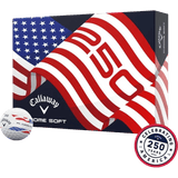 Callaway Chrome Soft 360 Stripe Golf Balls - USA