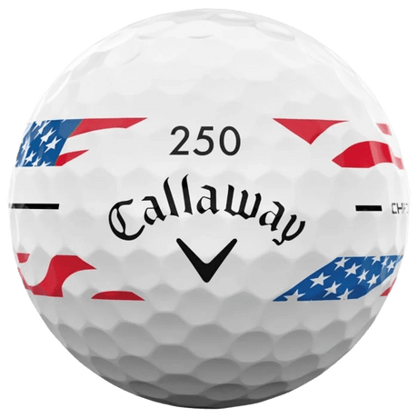 Callaway Chrome Soft 360 Stripe Golf Balls - USA