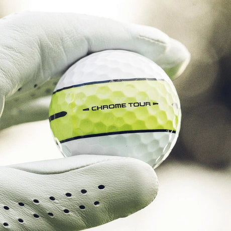 Callaway Chrome Tour 360 Stripe Golf Balls - Yellow