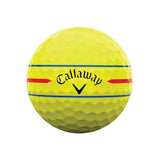 Callaway Chrome Tour 360 Triple Track Golf Balls - Yellow - 2024