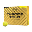 Callaway Chrome Tour Golf Balls - Yellow - 2024