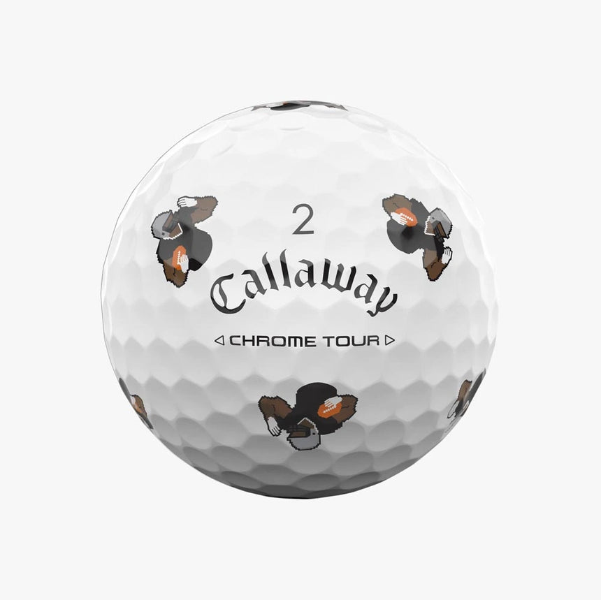Callaway Chrome Tour Retro Football Golf Balls