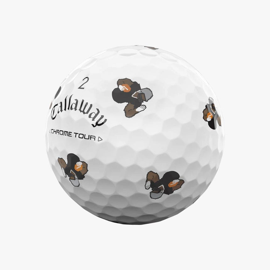 Callaway Chrome Tour Retro Football Golf Balls