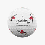 Callaway Chrome Tour Retro Football Golf Balls
