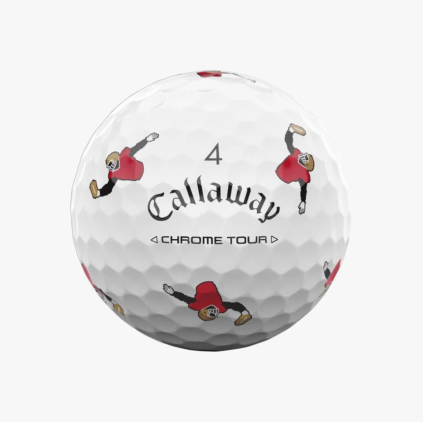 Callaway Chrome Tour Retro Football Golf Balls