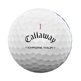 Callaway Chrome Tour Triple Track Golf Balls - 2024 - Holiday Double Dozen