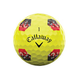 Callaway Chrome Tour TruTrack Golf Balls - Yellow - 2024