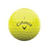 Callaway Chrome Tour X Golf Balls - Yellow - 2024