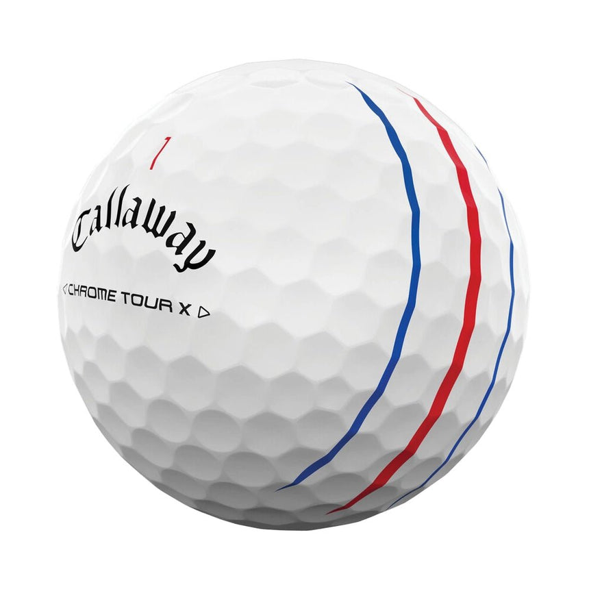 Callaway Chrome Tour X Triple Track Golf Balls - 2024 - Holiday Double Dozen