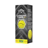Callaway Chrome Tour X Triple Track Golf Balls - Yellow - 2024