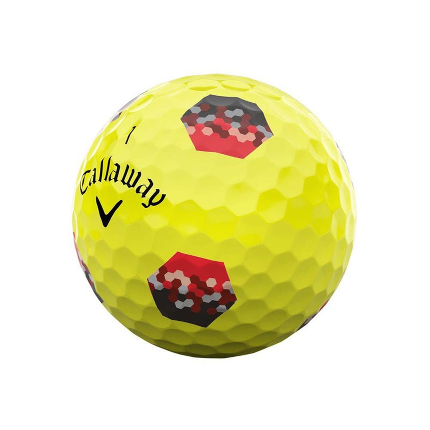 Callaway Chrome Tour X TruTrack Golf Balls - Yellow - 2024