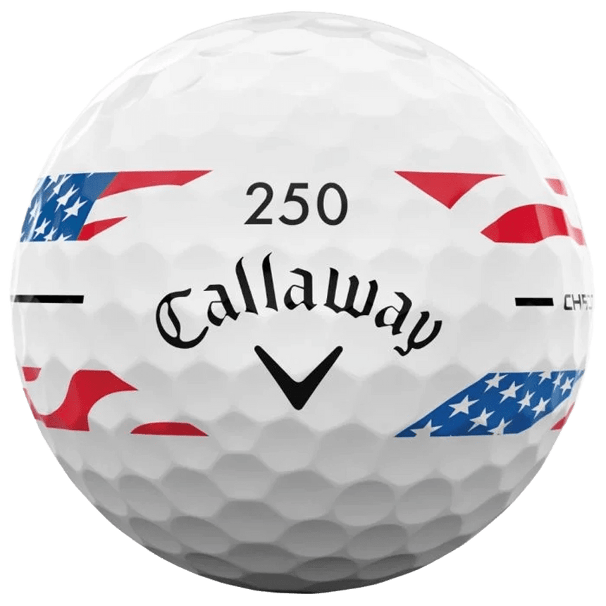 Callaway Chrome Tour X 360 Stripe Golf Balls - USA