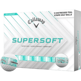 Callaway Supersoft Distressed Stripe Golf Balls - Teal